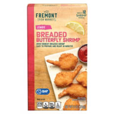 Jumbo  Breaded Butterfly Shrimp, 9 oz