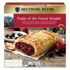 Frozen Fruits of the Forest Strudel, 19.2 oz