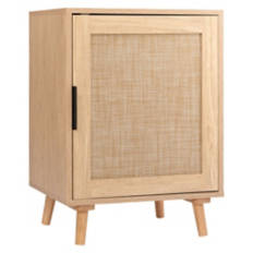 Beige Accent Side Table
