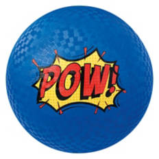 8.5" Playground Rubber Ball - POW