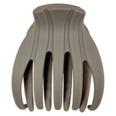 Fitness Hair Accessories - Lay Down Claw Clip, Grey