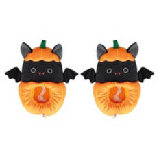 Halloween Squishmallow Slippers - Bat Pumpkin, Children's 13/1
