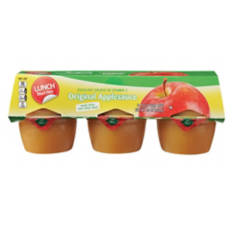 Original  Applesauce Cups, 6 count