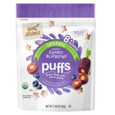Organic Purple Carrot and Blueberry Puffs