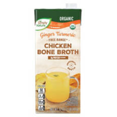 Organic Chicken Ginger & Turmeric Bone Broth, 32 oz