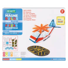 26 Piece Themed Magnetic Tiles - Helicopter