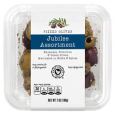 Jubilee  Assortment Olives, 7 oz