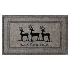 18" x 30" Soho Holiday Doormat - Reindeer