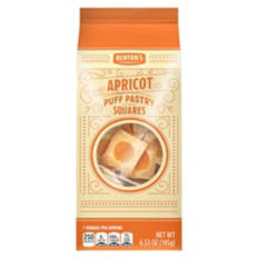 Apricot Puff Pastry Squares, 6.53 oz