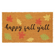 18" x  30" Fall Coir Mat - Happy Fall y'all