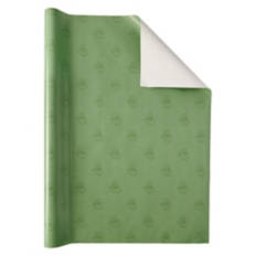 Heavyweight Gift Wrap - Green Santa