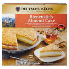 Bienenstich German Almond Cake, 27 oz