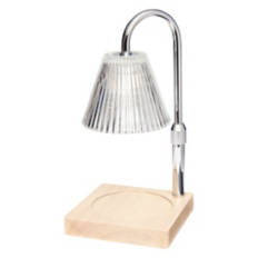 Candle Warmer Lamp, Silver