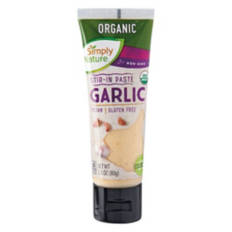 Organic Garlic Stir in Paste, 2.8 oz