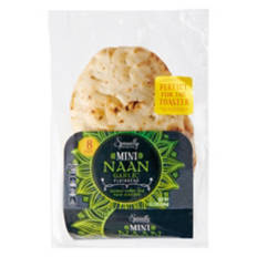 Garlic Mini Naan, 12.7 oz