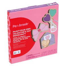 Paint-Your-Own Valentine's Day Woodcraft - Letter