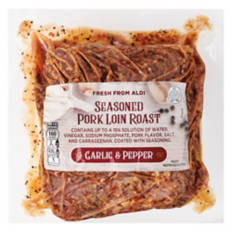Garlic and Pepper Seasoned Pork Loin Roast, per lb