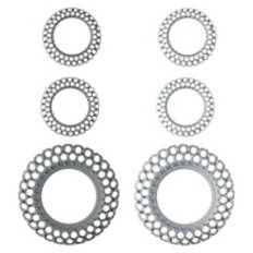 6 Pack Hair Catchers, Grey