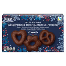 Dark Chocolate Covered Gingerbread Cookies