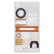 50 Pack Nordic Peek & Stick Gift Tags