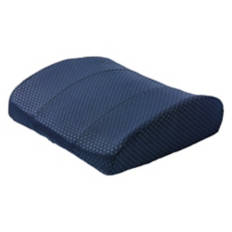 Memory Foam Lumbar Cushion, Navy Blue