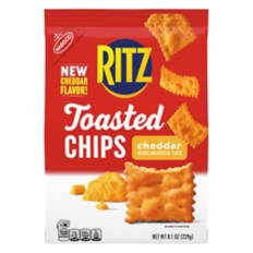 Toasted Cheddar Chips, 8.1 oz