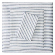 3 Piece Soft & Smooth Twin Size Bed Sheet Set, Stripe