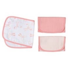3 Pack Muslin Burp Cloth - Bows