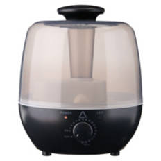 LED Ultrasonic Portable Humidifier, Black