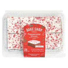 Peppermint Flavored Brownies, 8 count