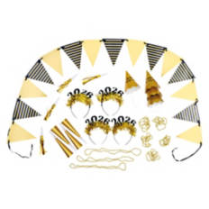 Party Kit - Gold Foil