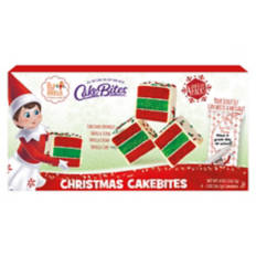 Elf on the Shelf Christmas Cakebites, 4 count