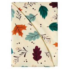70" Round Vinyl Tablecloth - Leaves