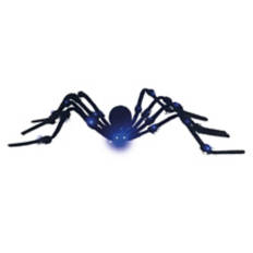5' Light Up Spider, Black