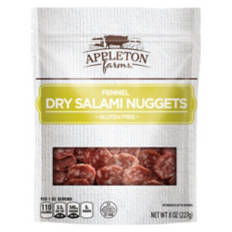 Gluten Free Dry Salami Nuggets Fennel, 8 oz