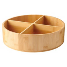 Bamboo Pantry Organizer - Turntable