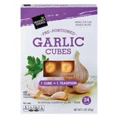 Pre-Portioned Garlic Cubes, 24 count