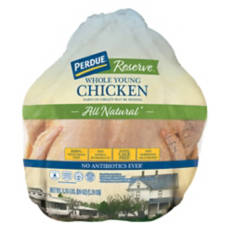 Antibiotic Free Whole Chicken, 60 oz