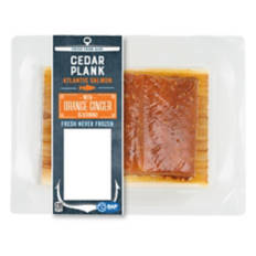 Orange  Ginger  Atlantic Salmon on Cedar Plank, 16 oz