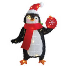 Christmas Tinsel Character - Penguin