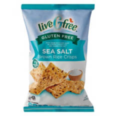 Gluten Free Sea Salt Brown Rice Crisps, 7 oz