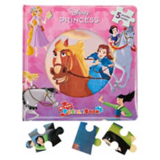 Kids First Five Puzzle Book - Disney Princess