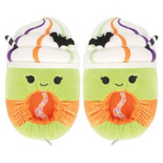Halloween Squishmallow Slippers - Frappe, Children's 2/3, Ladies 4/5