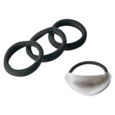 Silver Metal Cuff + Nylons