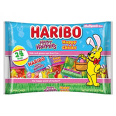 Happy Hoppers & Happy Chicks Gummies Candies, 24 count