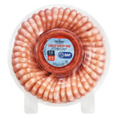 Cooked Shrimp Ring & Cocktail Sauce, 16 oz