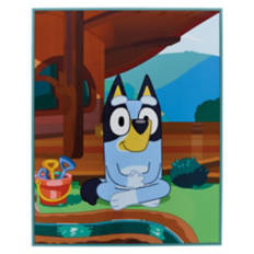 16" x 20" Wall Art - Bluey