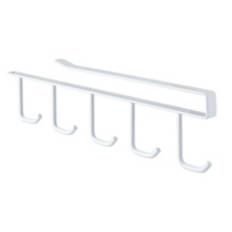 Hanging Kitchen Organizer - Utensil Holder, White