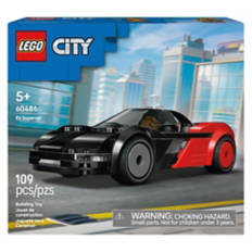 109 Piece Building Blocks - EV Super Car