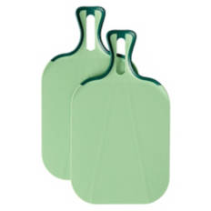 2 Pack Prep 'N Fold Food Cutting Board - Green